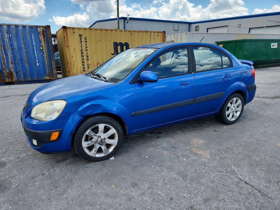 KIA RIO 2009 with VIN KNADE223196516509 - Photo from auction