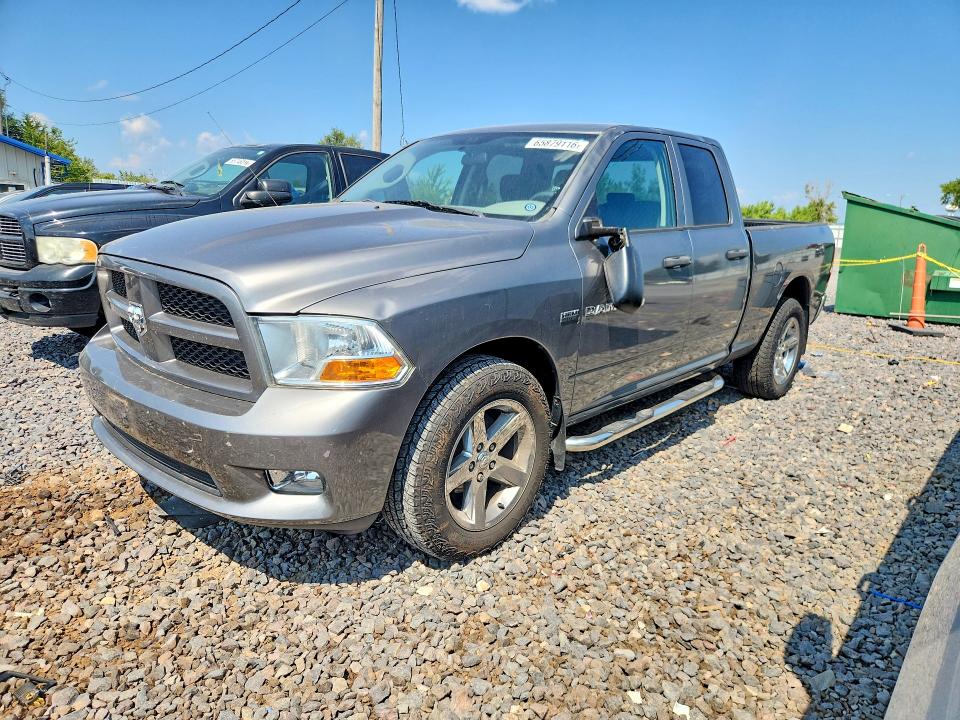 DODGE RAM 1500 2012 with VIN 1C6RD7FT0CS251963 - Photo from auction