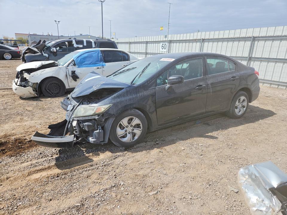 HONDA CIVIC 2014 with VIN 19XFB2F53EE222310 - Photo from auction