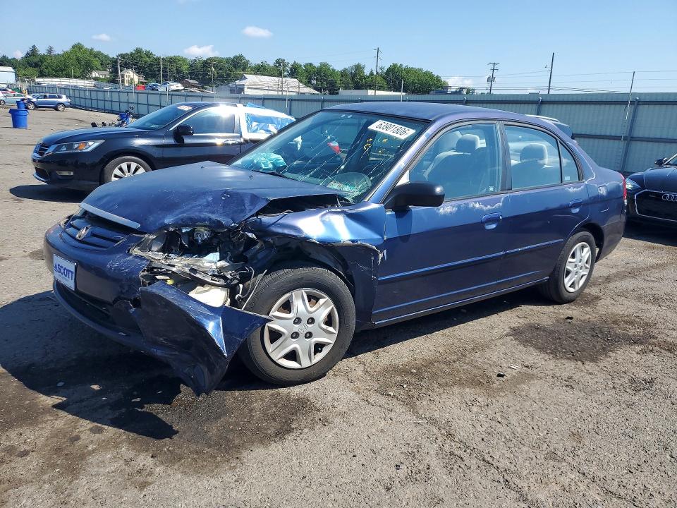 HONDA CIVIC 2003 with VIN 2HGES16513H600522 - Photo from auction
