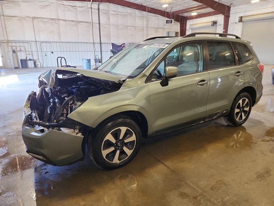 SUBARU FORESTER 2018 with VIN JF2SJAEC6JH468673 - Photo from auction