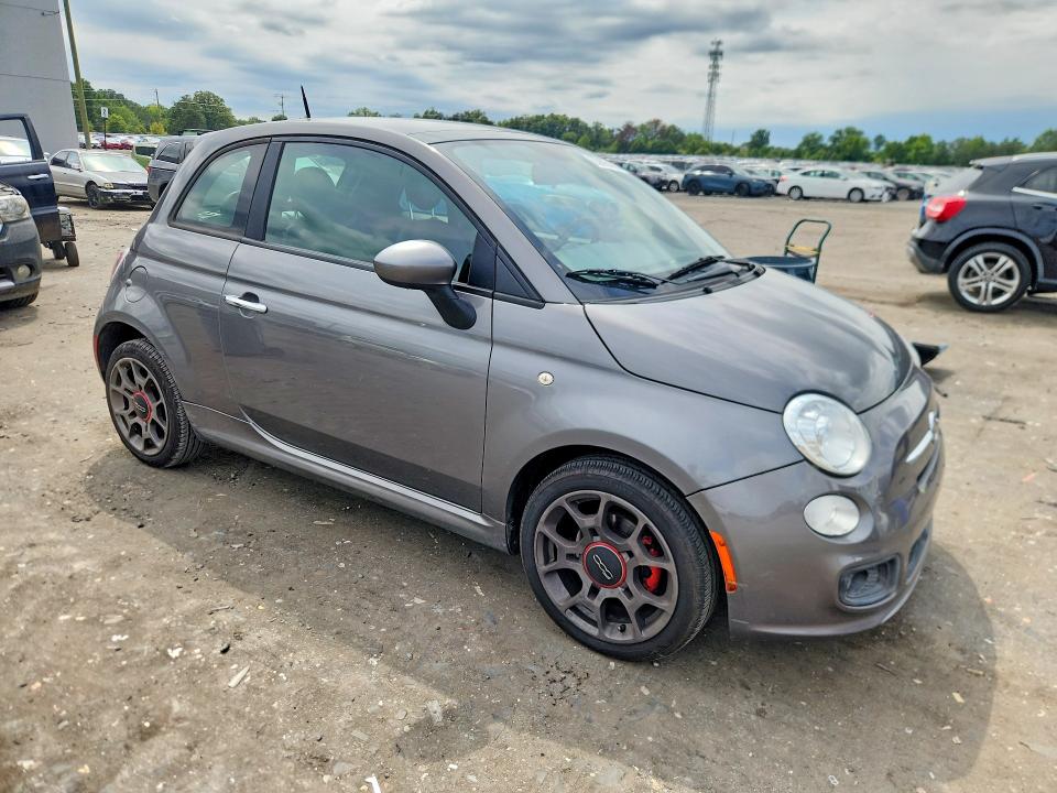 Photo 4 from auction – 2012 FIAT 500 with VIN 3C3CFFBR9CT254103