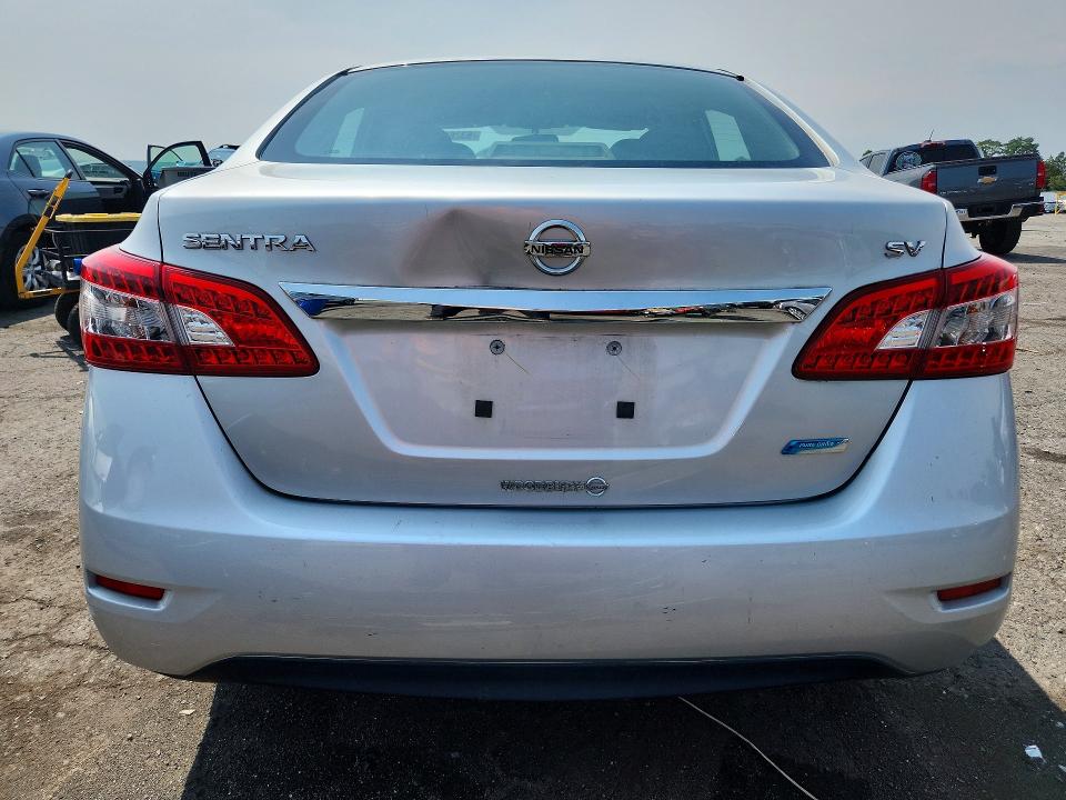 Photo 6 from auction – 2014 NISSAN SENTRA with VIN 3N1AB7APXEY287625