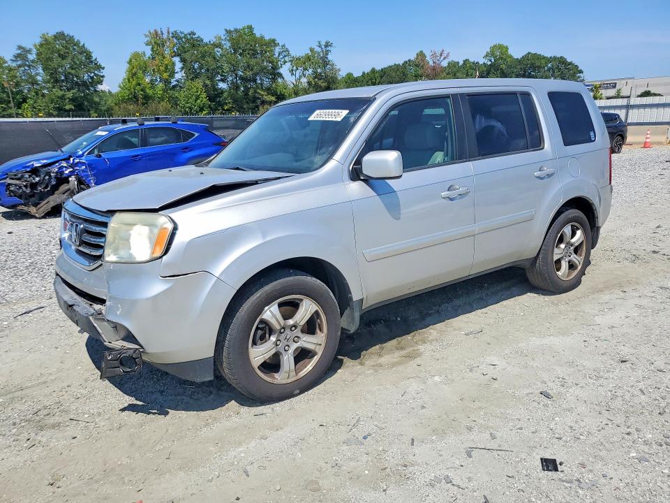HONDA PILOT 2012 with VIN 5FNYF3H52CB019156 - Photo from auction