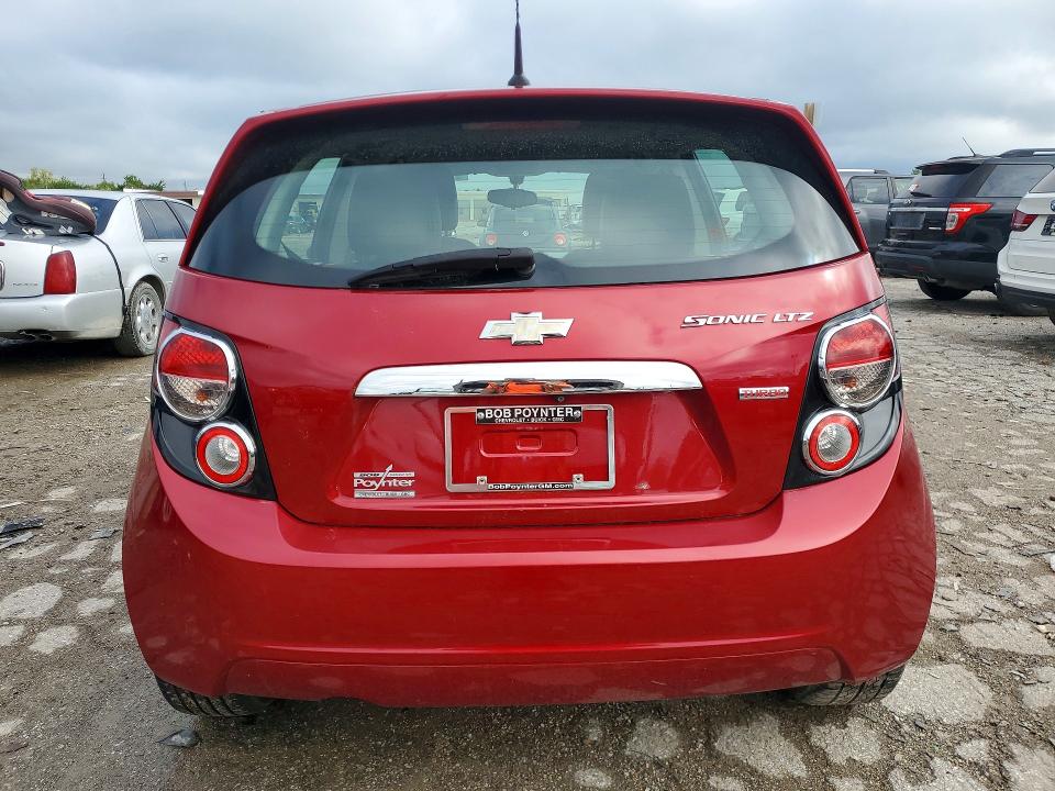 Photo 6 from auction – 2014 CHEVROLET SONIC with VIN 1G1JE6SB3E4130399