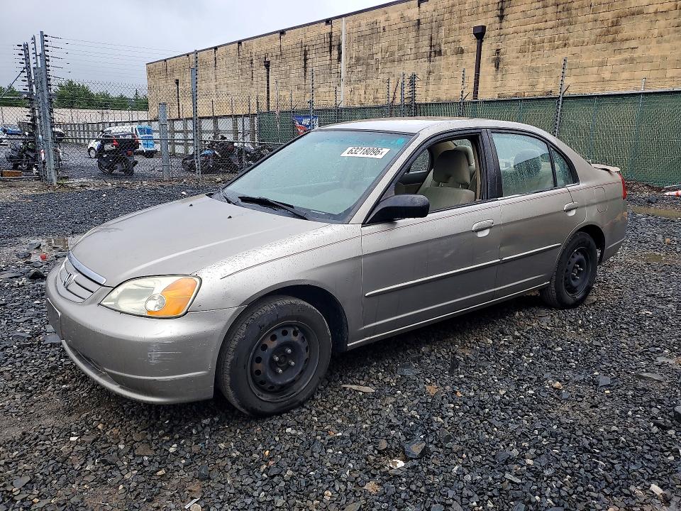 Photo 1 from auction – 2003 HONDA CIVIC with VIN 2HGES16523H522560
