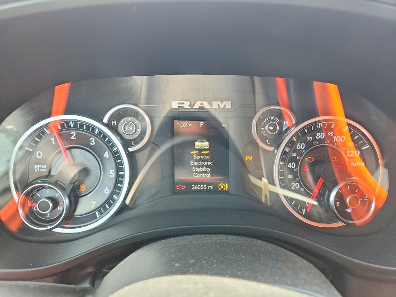 Photo 9 from auction – 2023 RAM 1500 with VIN 1C6SRECG1PN676918