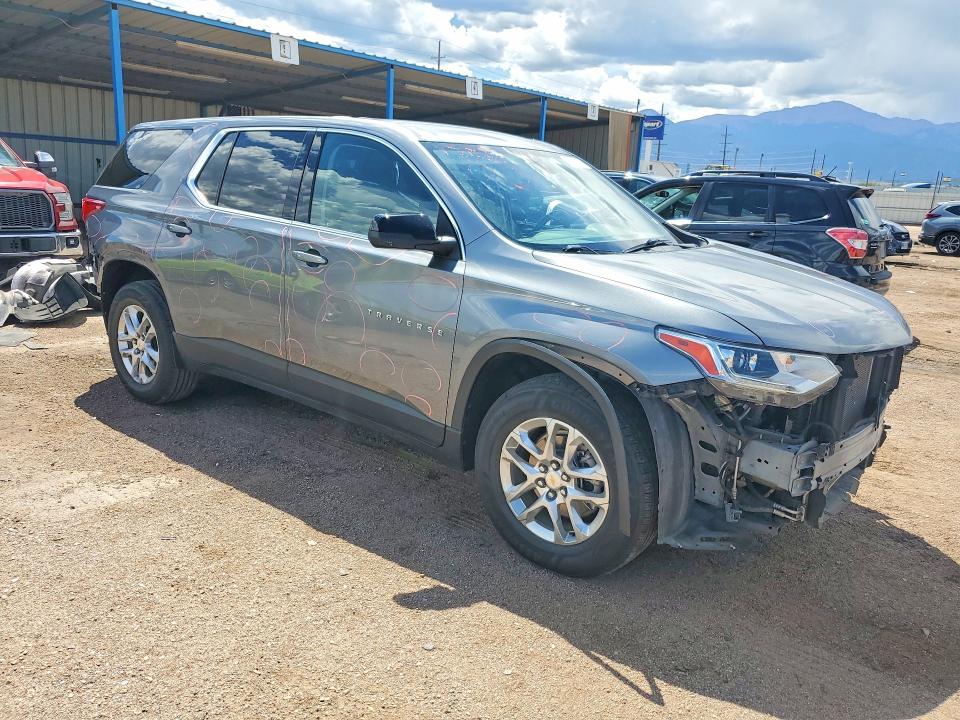 Photo 4 from auction – 2021 CHEVROLET TRAVERSE with VIN 1GNERFKW9MJ180988