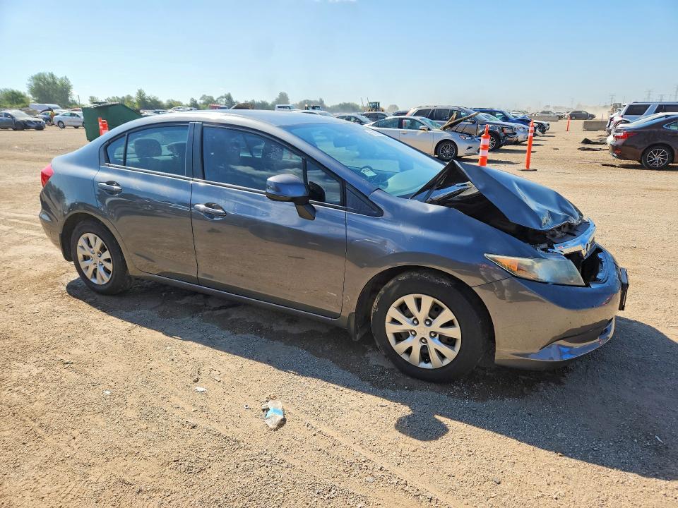 Photo 4 from auction – 2012 HONDA CIVIC with VIN 19XFB2F55CE003541