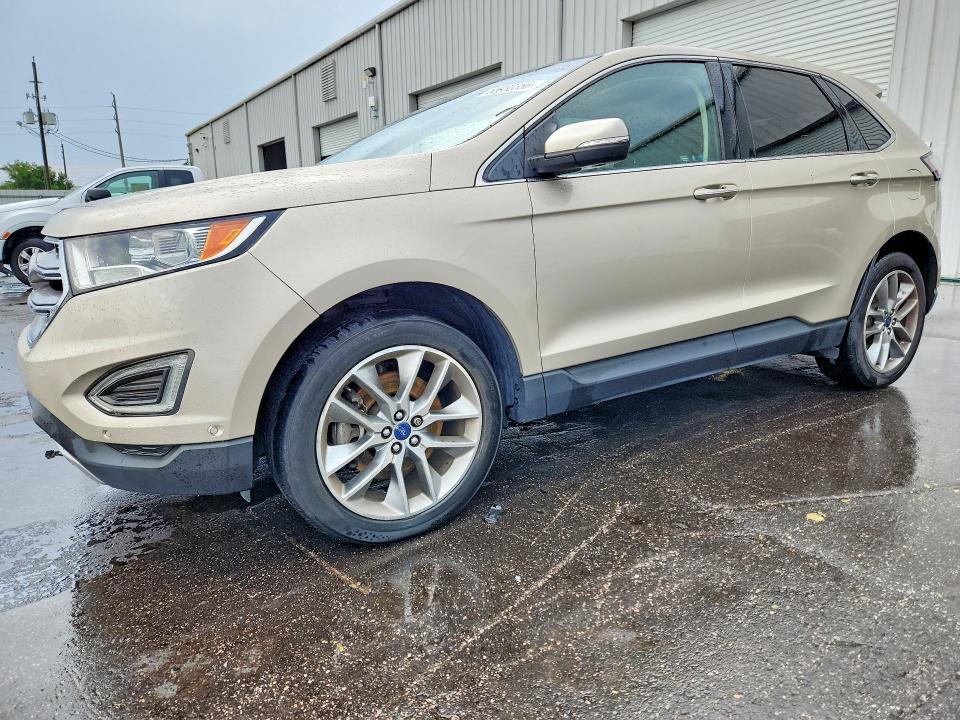 FORD EDGE 2017 with VIN 2FMPK3K83HBC67295 - Photo from auction