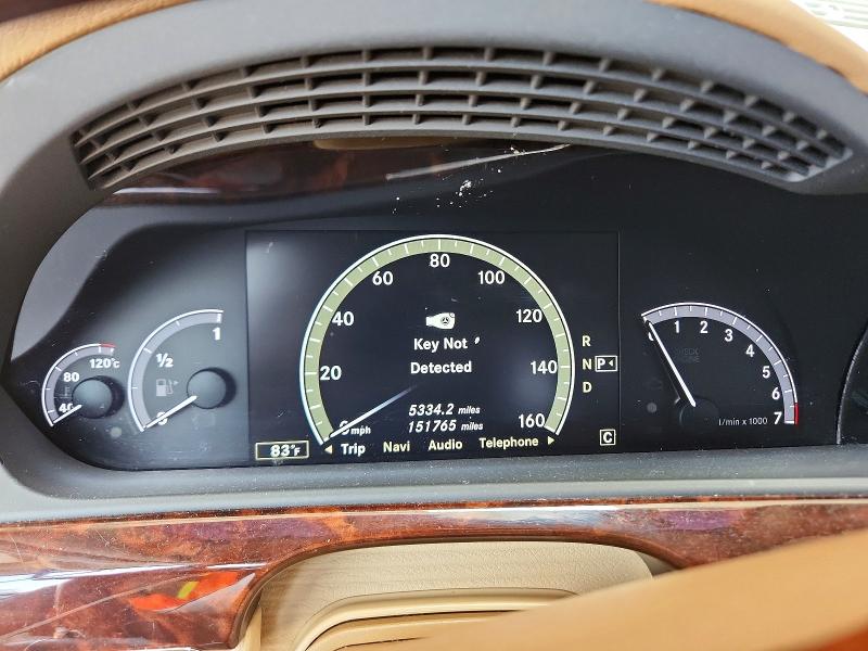 Photo 9 from auction – 2010 MERCEDES-BENZ S with VIN WDDNG7BB8AA340684