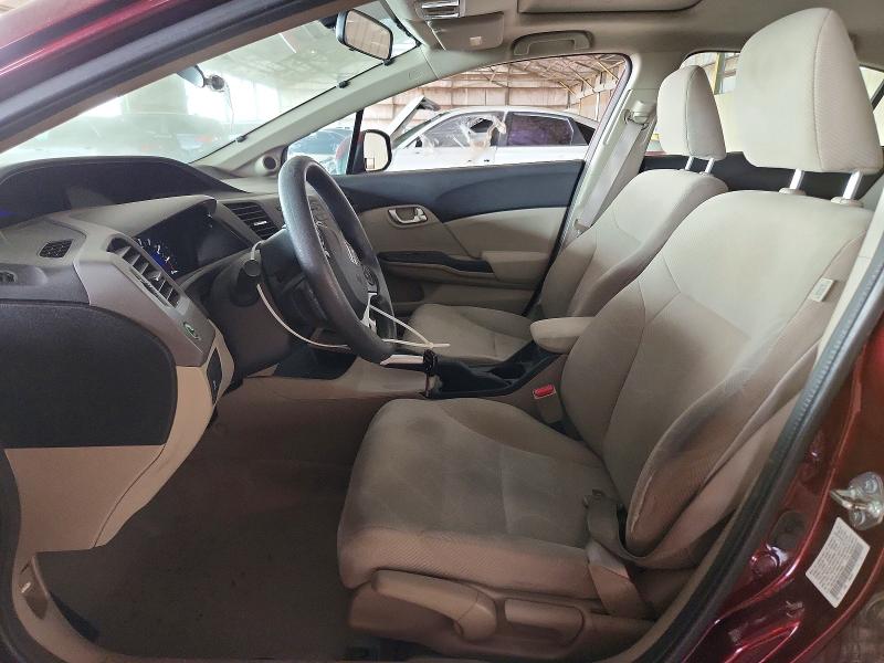 Photo 7 from auction – 2012 HONDA CIVIC with VIN 19XFB2F83CE379939