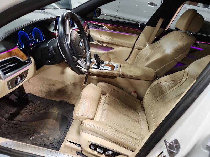 Photo 7 from auction – 2017 BMW 740 with VIN WBA7E2C39HG740616