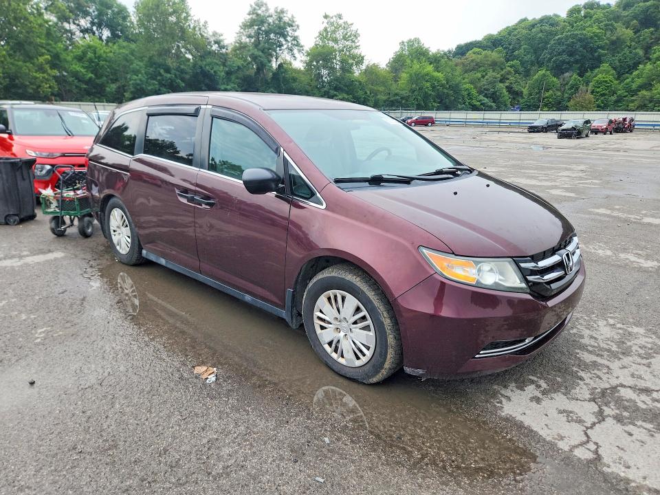 Photo 4 from auction – 2014 HONDA ODYSSEY with VIN 5FNRL5H21EB008814