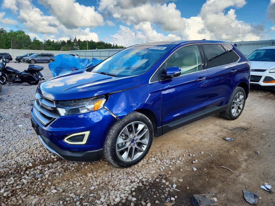 FORD EDGE 2015 with VIN 2FMTK4K86FBB88527 - Photo from auction