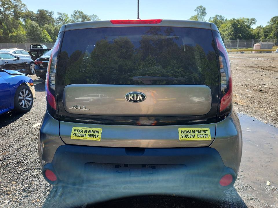Photo 6 from auction – 2016 KIA SOUL with VIN KNDJN2A25G7250403