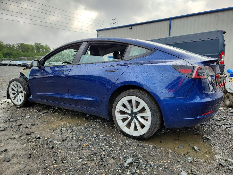 Photo 2 from auction – 2022 TESLA MODEL 3 with VIN 5YJ3E1EA9NF369518