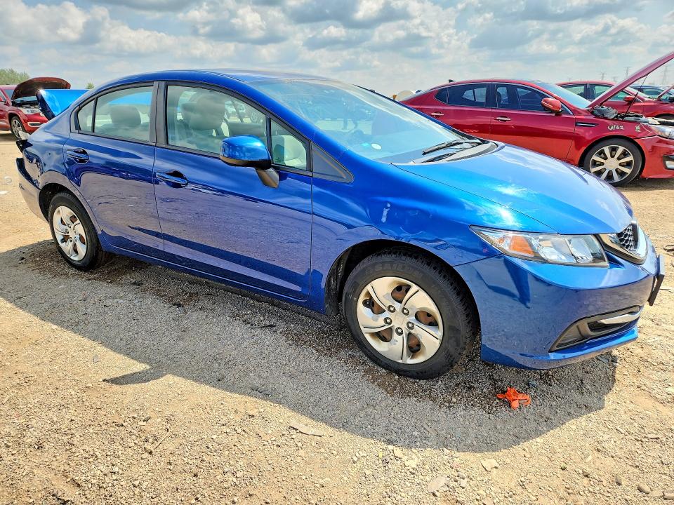 Photo 4 from auction – 2013 HONDA CIVIC with VIN 19XFB2F52DE100004