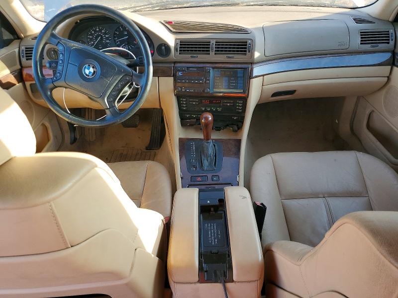 Photo 8 from auction – 2000 BMW 740 with VIN WBAGH8343YDP08510