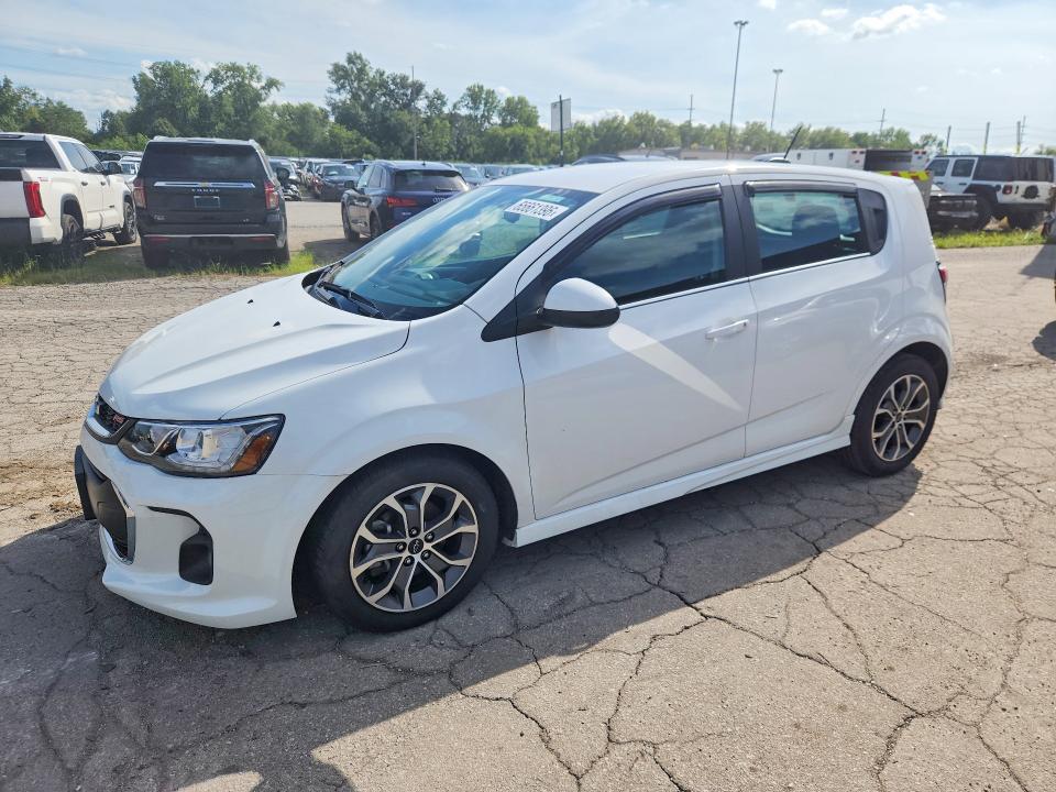 CHEVROLET SONIC 2018 with VIN 1G1JD6SB3J4111879 - Photo from auction