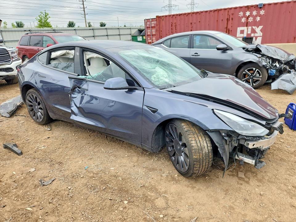 Photo 4 from auction – 2023 TESLA MODEL 3 with VIN 5YJ3E1EC3PF659970