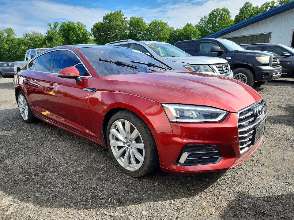 Photo 4 from auction – 2018 AUDI A5 with VIN WAUBNCF50JA065163