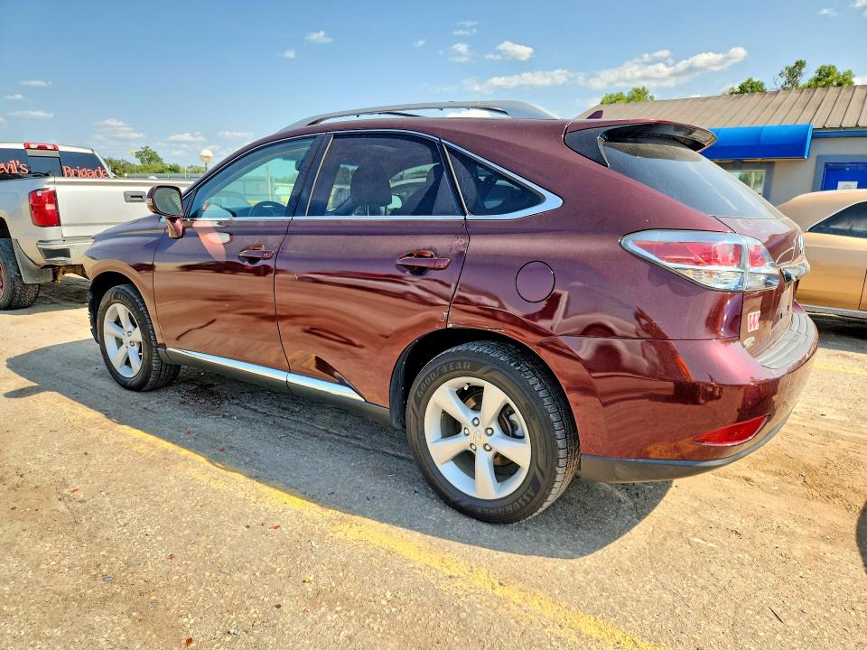 Photo 2 from auction – 2013 LEXUS RX 350 with VIN 2T2BK1BA1DC207101
