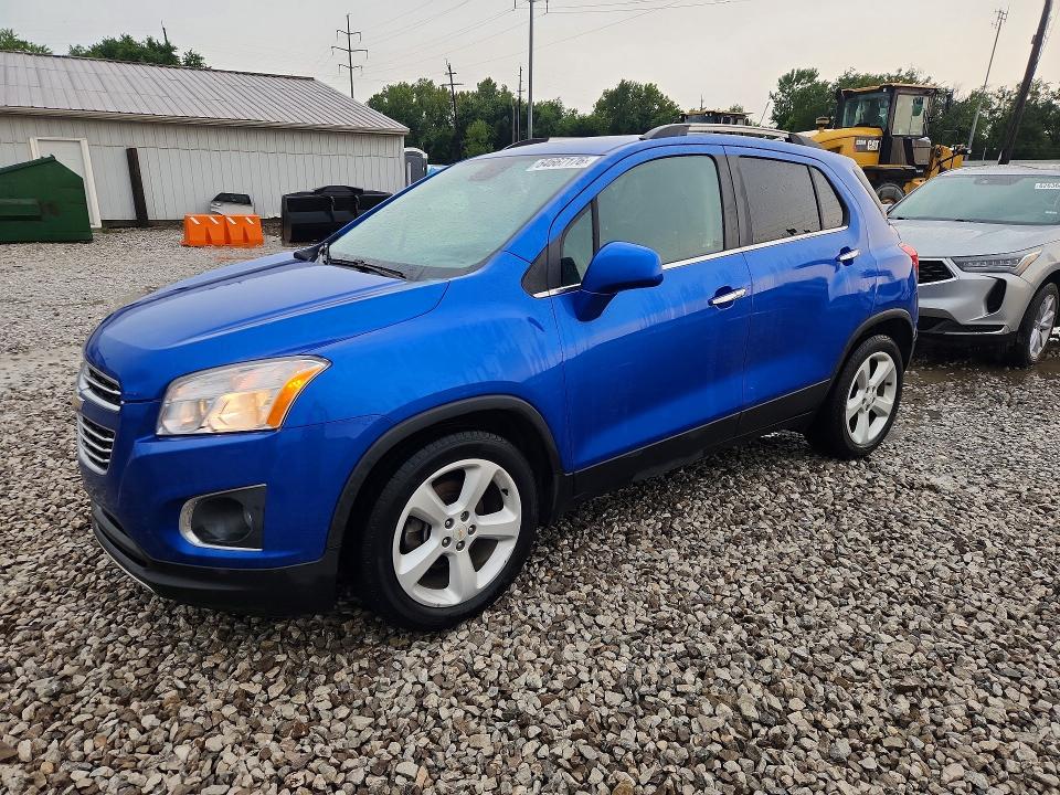 CHEVROLET TRAX 2016 with VIN KL7CJMSB5GB580034 - Photo from auction