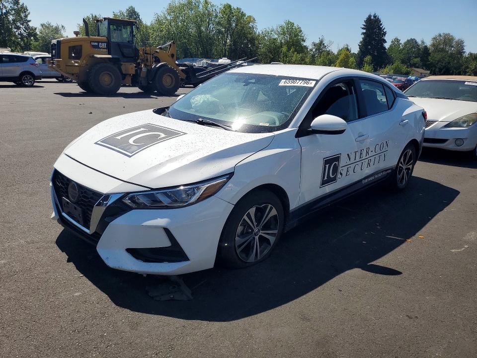 NISSAN SENTRA 2023 with VIN 3N1AB8CV3PY271898 - Photo from auction