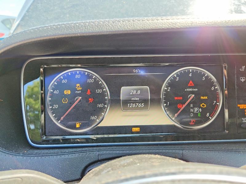 Photo 9 from auction – 2014 MERCEDES-BENZ S with VIN WDDUG8FB8EA023974