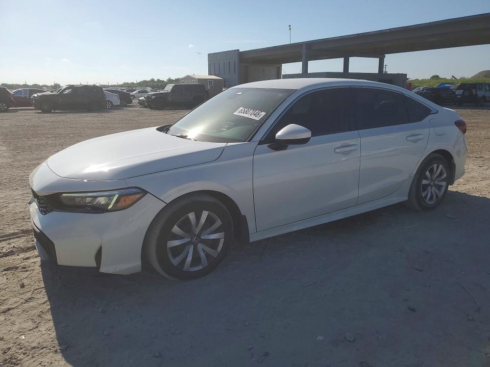 Photo 1 from auction – 2025 HONDA CIVIC with VIN 2HGFE2F23SH544198
