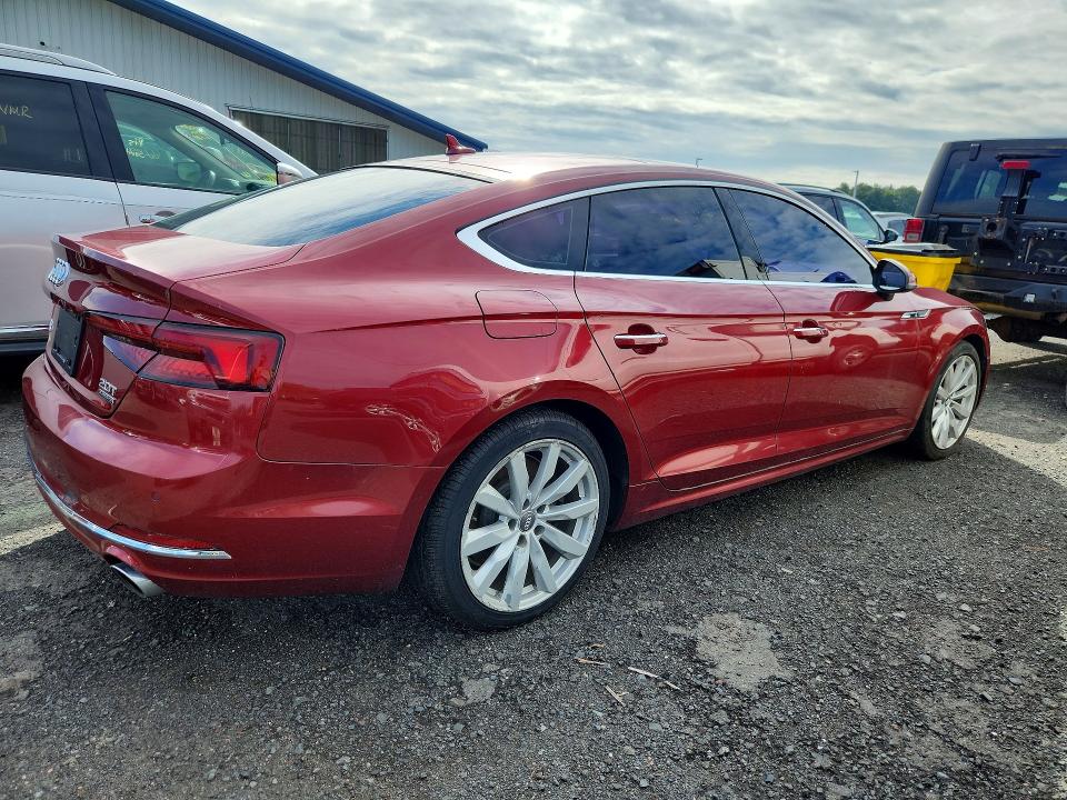 Photo 3 from auction – 2018 AUDI A5 with VIN WAUBNCF50JA065163