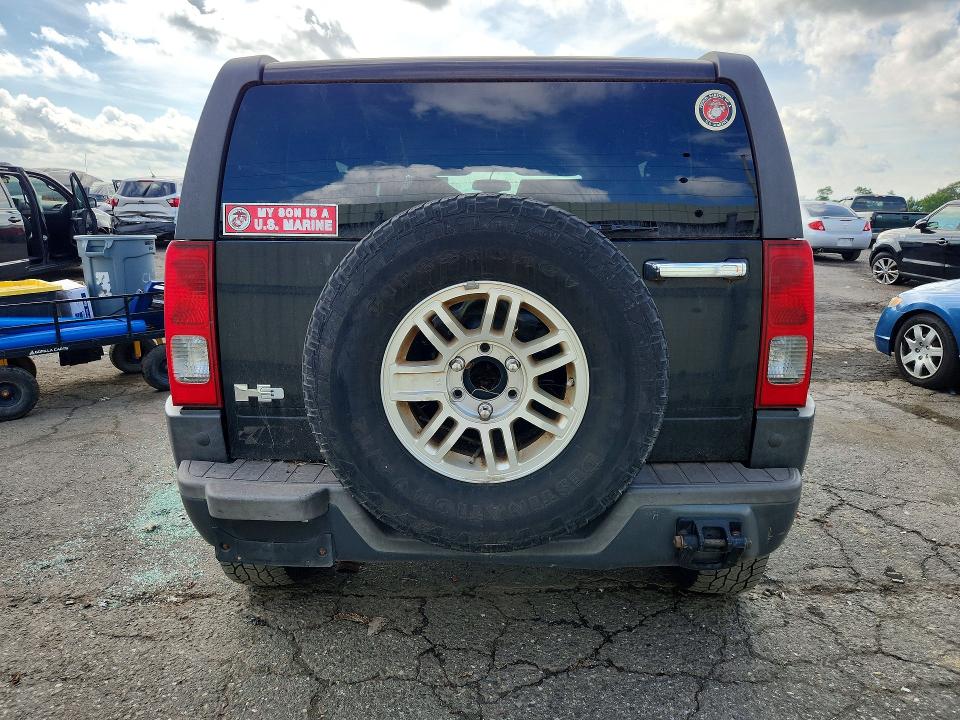 Photo 6 from auction – 2008 HUMMER H3 with VIN 5GTEN13EX88190559