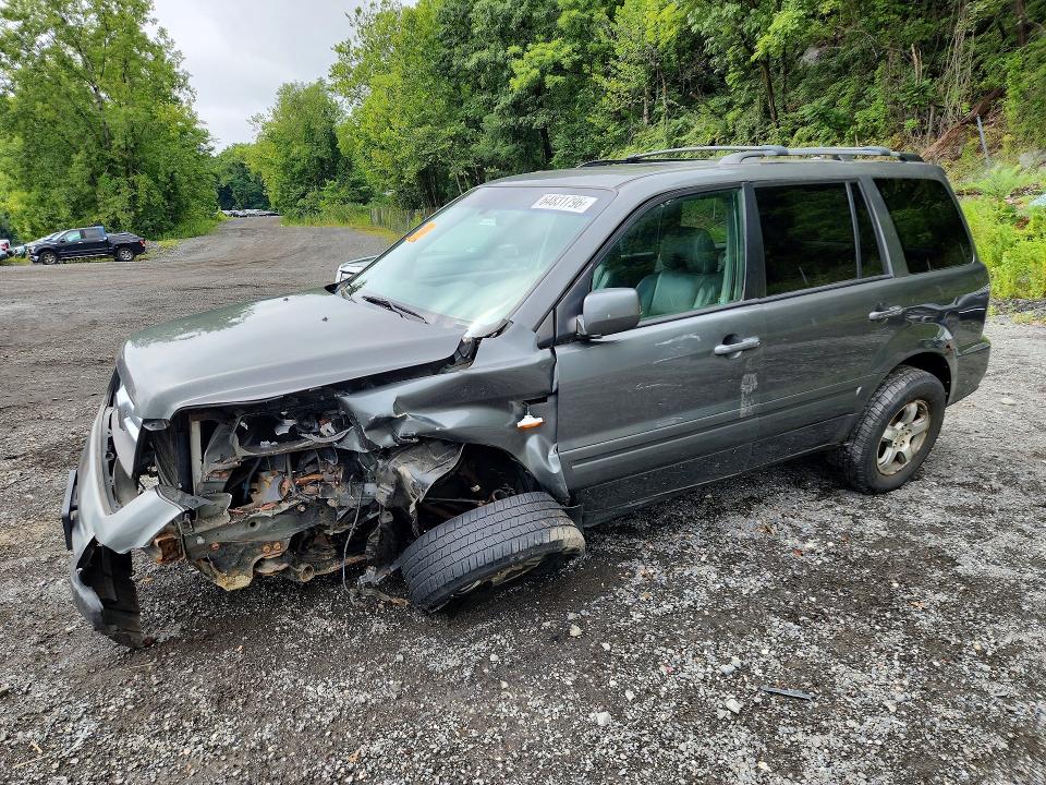 HONDA PILOT 2007 with VIN 2HKYF18557H513054 - Photo from auction
