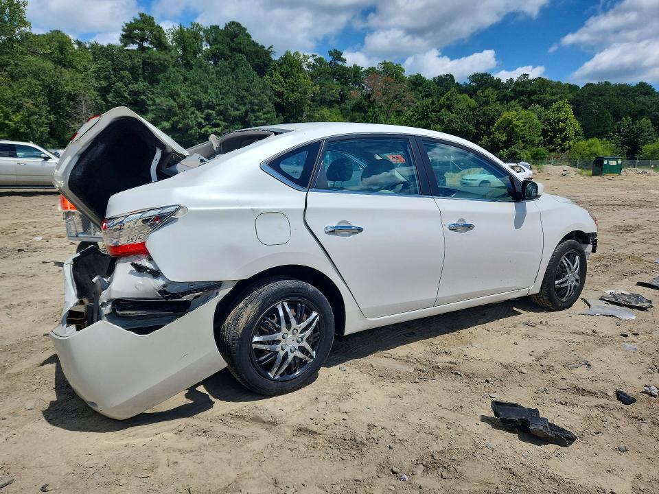 Photo 3 from auction – 2014 NISSAN SENTRA with VIN 3N1AB7AP0EL690817