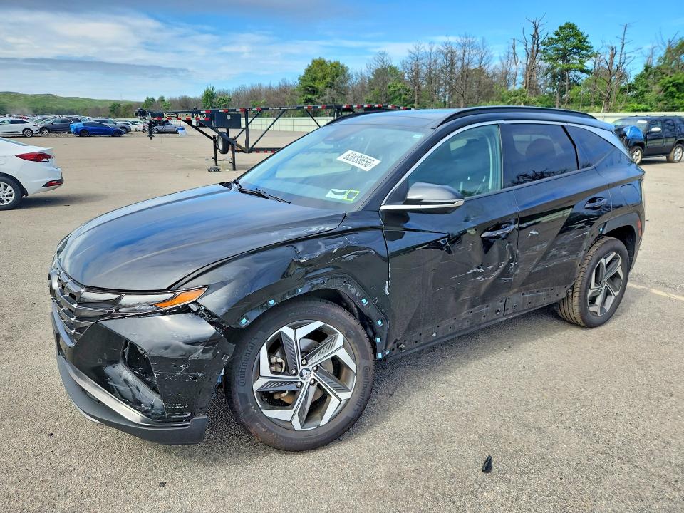 HYUNDAI TUCSON 2022 with VIN 5NMJECAE4NH156941 - Photo from auction