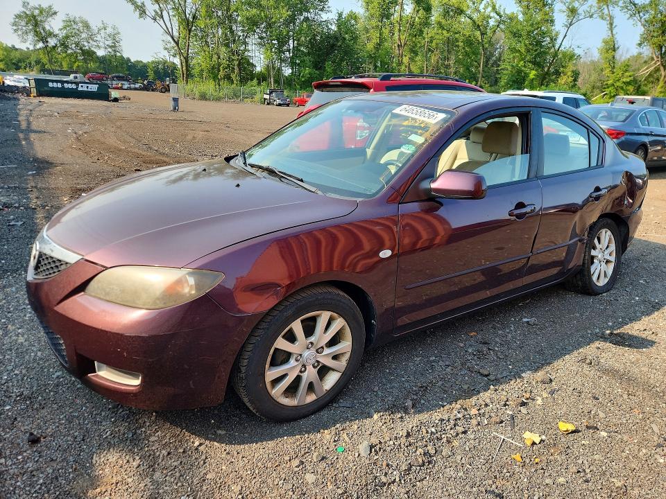 MAZDA 3 2007 with VIN JM1BK32G571663132 - Photo from auction