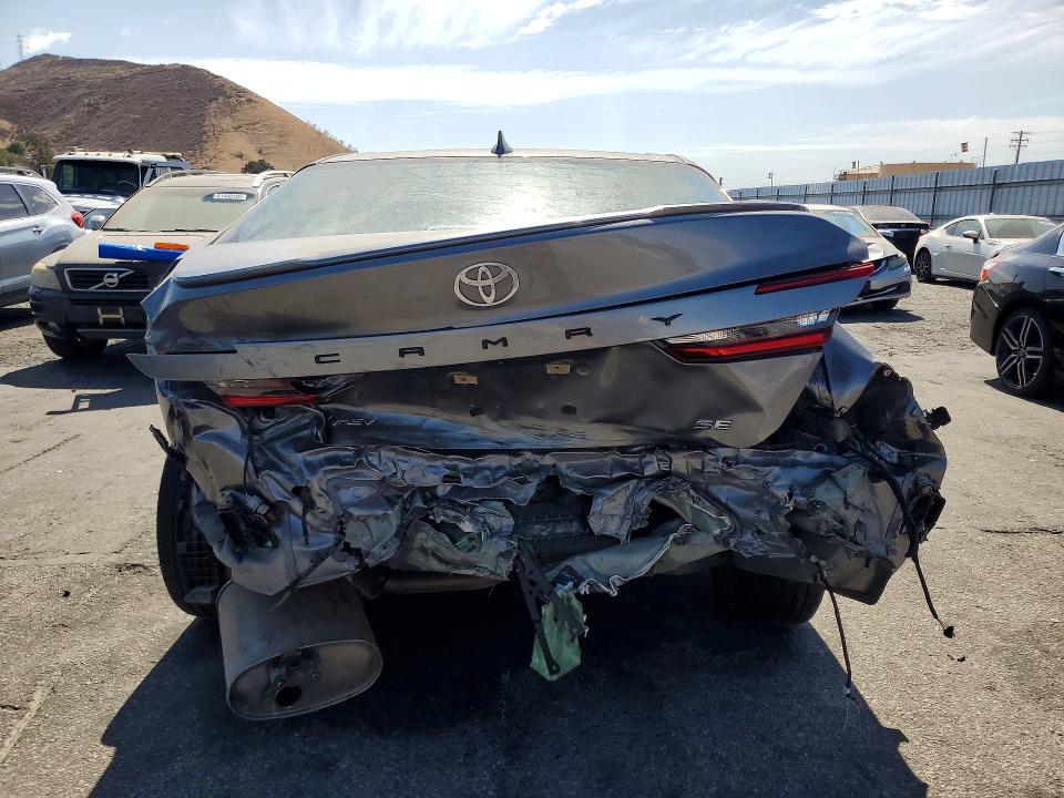 Photo 6 from auction – 2025 TOYOTA CAMRY with VIN 4T1DAACK4SU526947