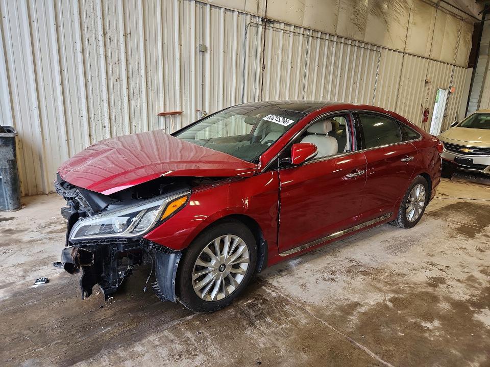 HYUNDAI SONATA 2015 with VIN 5NPE34AF6FH018991 - Photo from auction