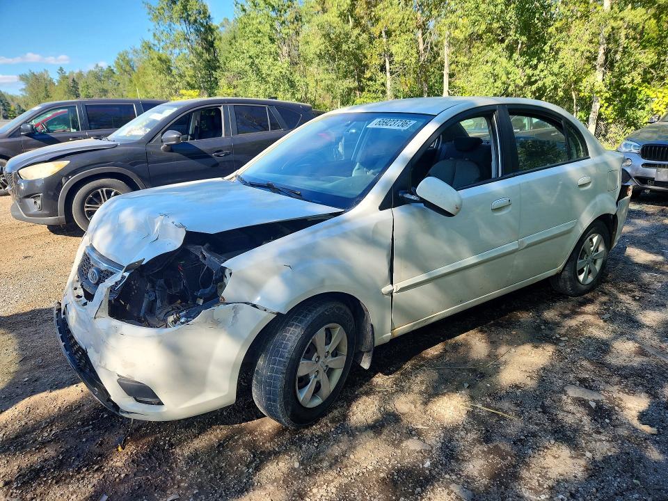 KIA RIO 2010 with VIN KNADH4B36A6604284 - Photo from auction
