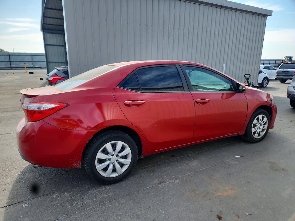 Photo 3 from auction – 2014 TOYOTA COROLLA with VIN 5YFBURHE9EP114402