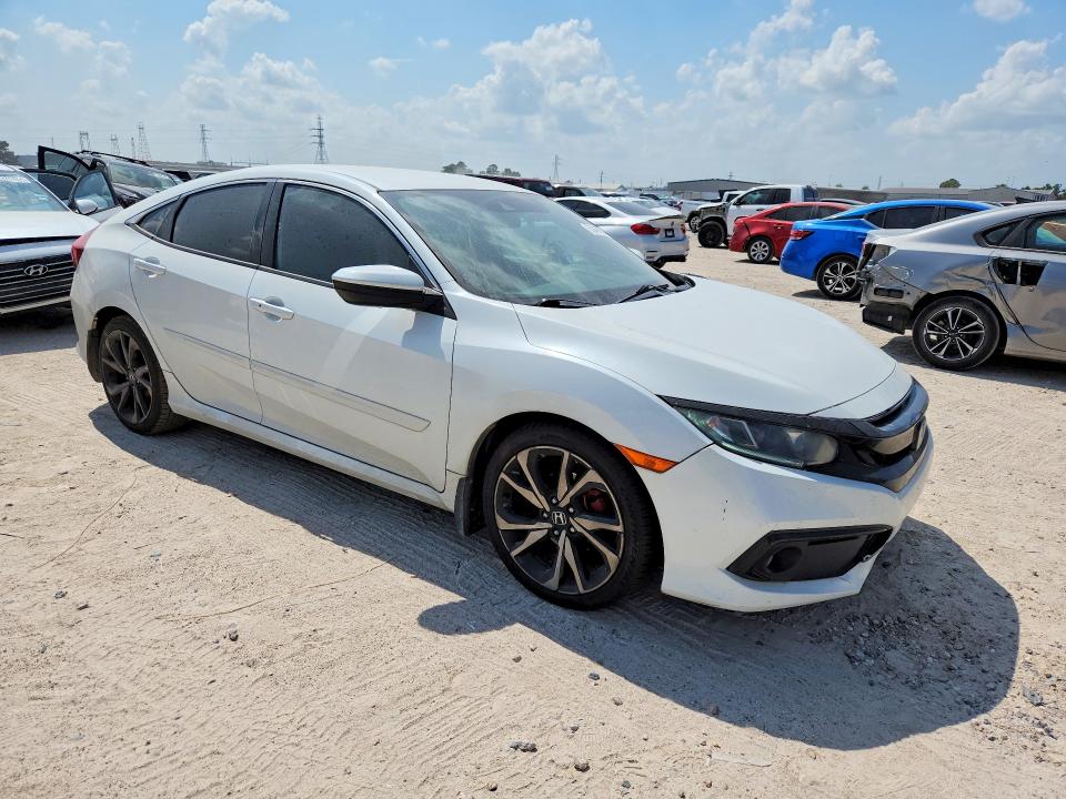 Photo 4 from auction – 2019 HONDA CIVIC with VIN 19XFC2E83KE004453