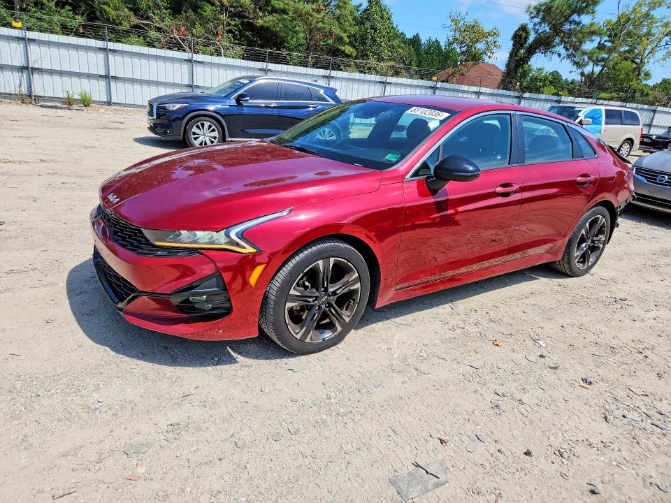 Photo 1 from auction – 2022 KIA K5 with VIN 5XXG64J22NG096112