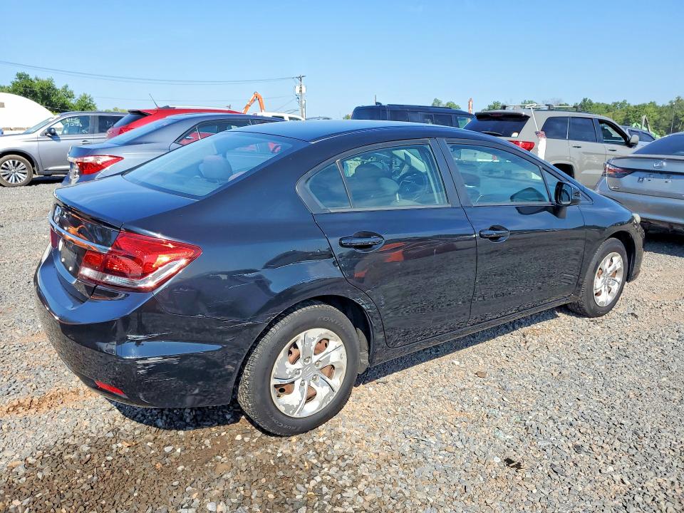 Photo 3 from auction – 2013 HONDA CIVIC with VIN 19XFB2F59DE004662