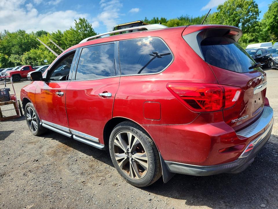 Photo 2 from auction – 2017 NISSAN PATHFINDER with VIN 5N1DR2MM6HC628344
