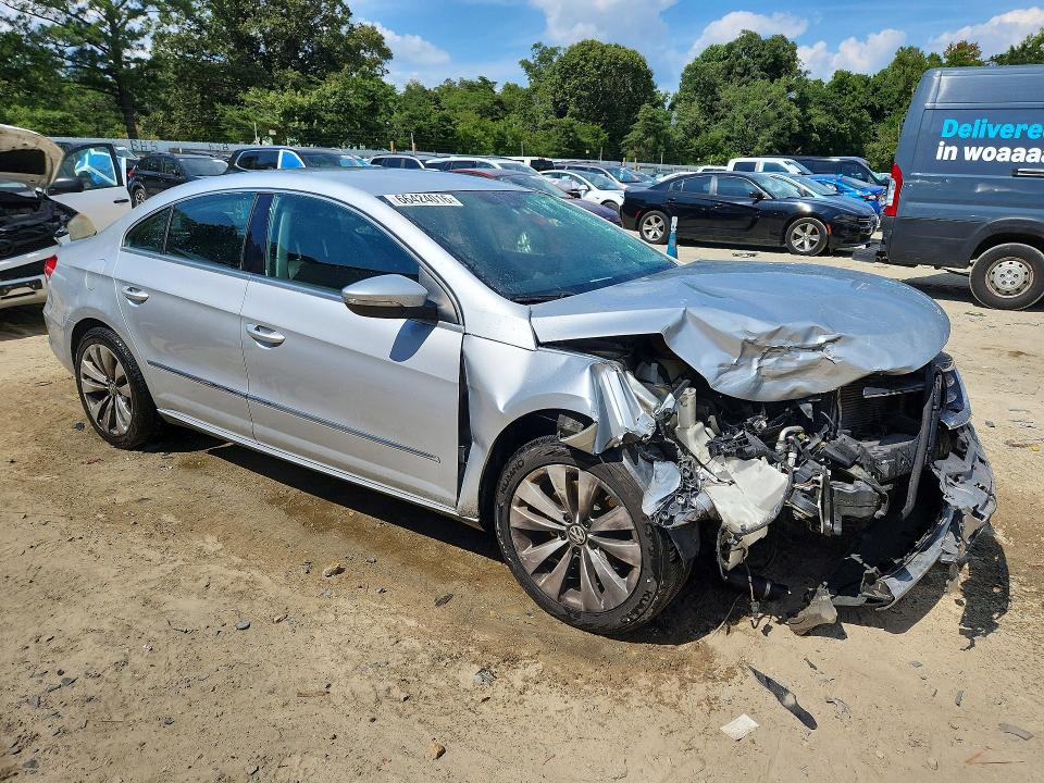 Photo 4 from auction – 2012 VOLKSWAGEN CC with VIN WVWMN7AN9CE545014