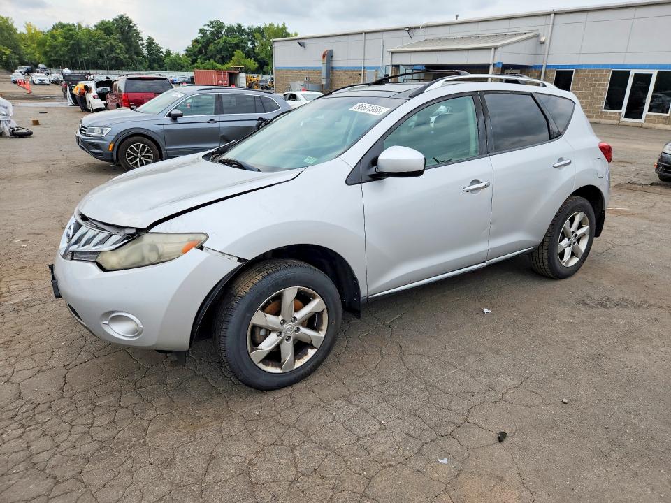 NISSAN MURANO 2010 with VIN JN8AZ1MW5AW123780 - Photo from auction