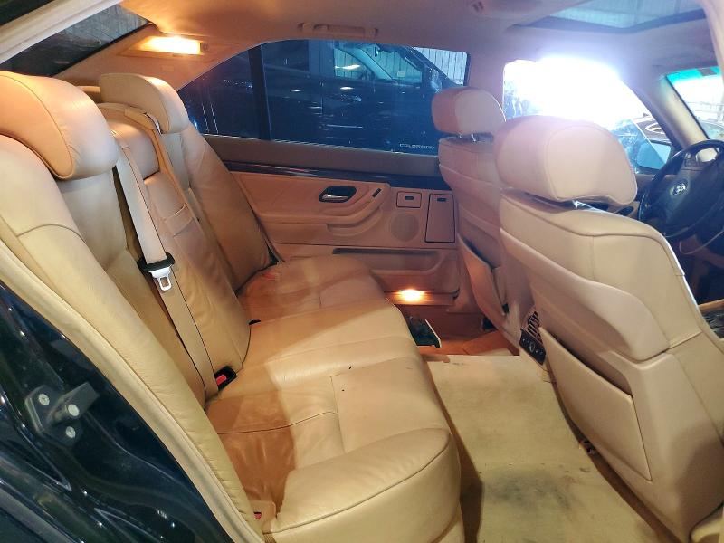 Photo 10 from auction – 2001 BMW 740 with VIN WBAGH83421DP17690