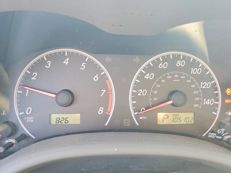 Photo 9 from auction – 2009 TOYOTA COROLLA with VIN 2T1BU40E09C157532