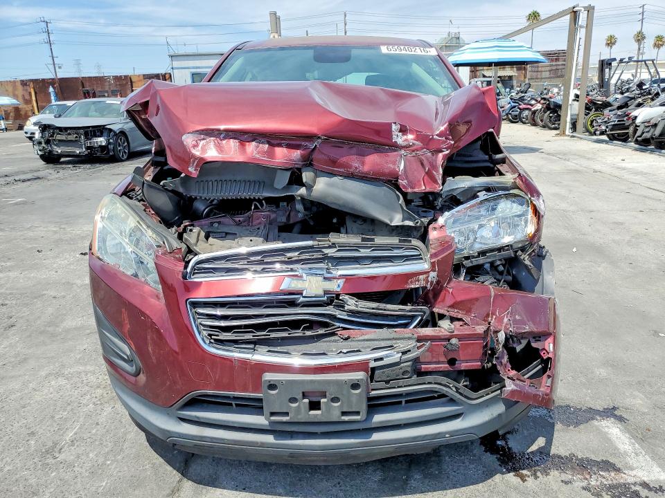 Photo 5 from auction – 2016 CHEVROLET TRAX with VIN 3GNCJKSB7GL212449